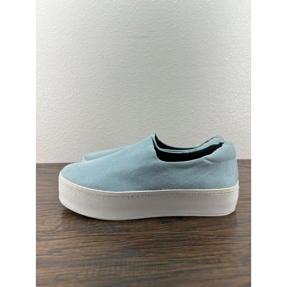 Opening Ceremony Women s 36 US 6 Cici Denim Light Wash Platform Sneakers Flats